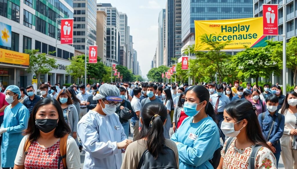 תגובת הבריאות הציבורית ל-COVID-19