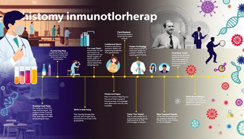 היסטוריה של אימונותרפיה